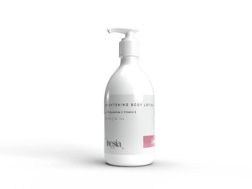 Botol pump putih INESIA Sakura Brightening Body Lotion